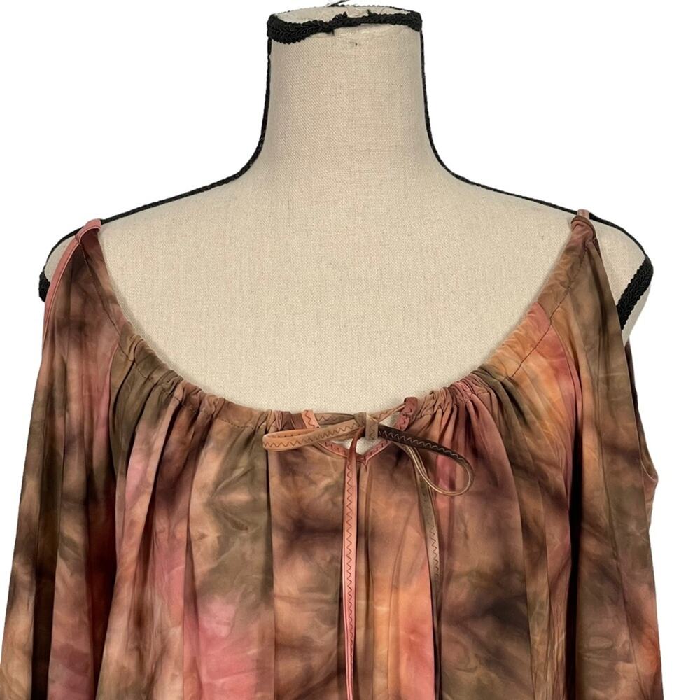 Ale by Alessandra Mother Earth Tie Dye Tunic Dress Size Medium - Picture 3 of 12